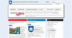 Desktop Screenshot of holic.sk